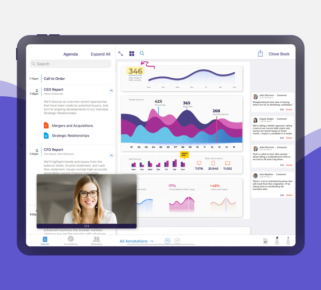 Meeting View Screenshot
